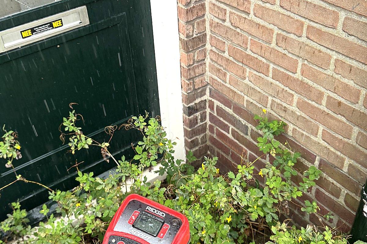 RIDGID Scout leidingzoeker voor exacte lokalisatie van rioolbuizen in Ede